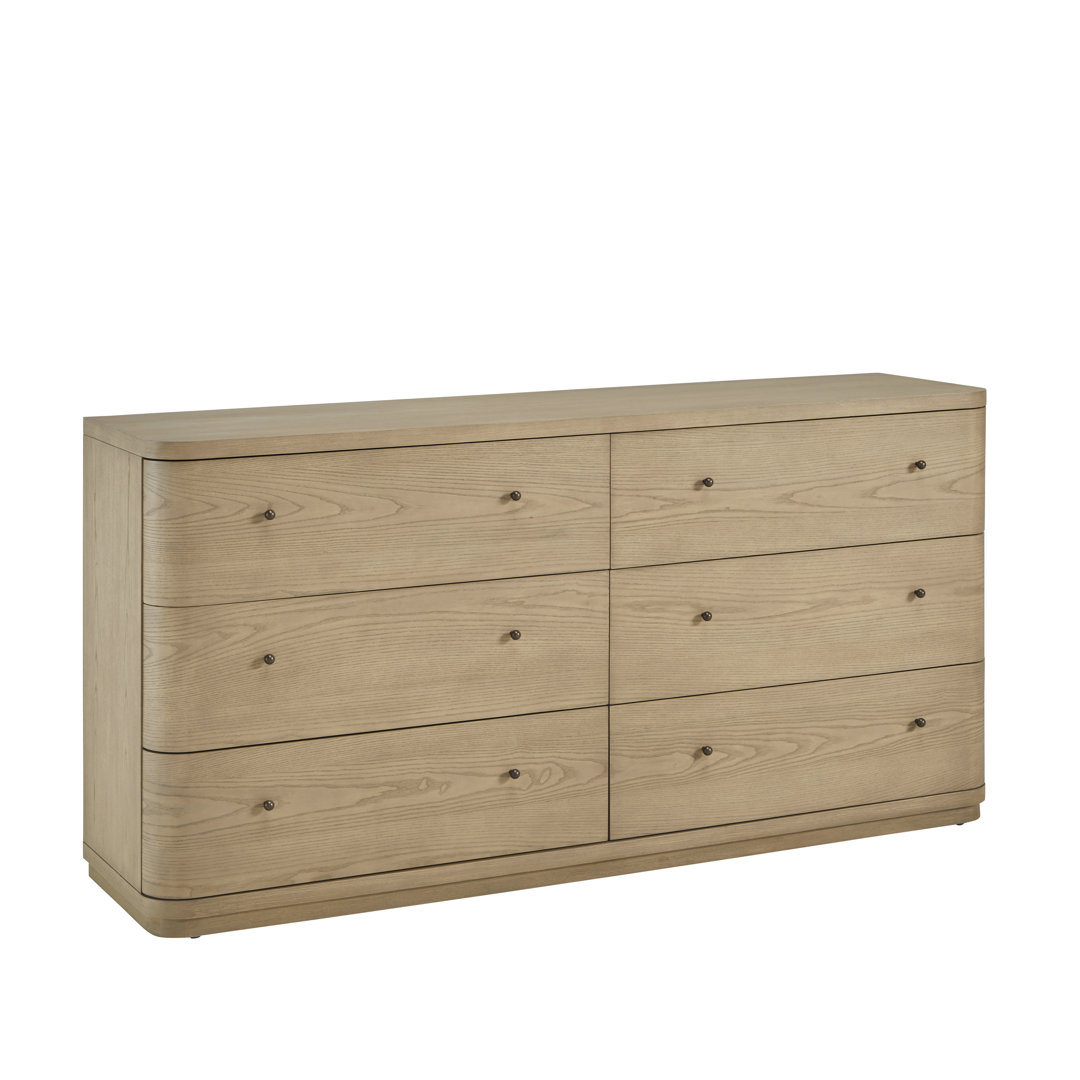 Lucie 6-Drawer Dresser